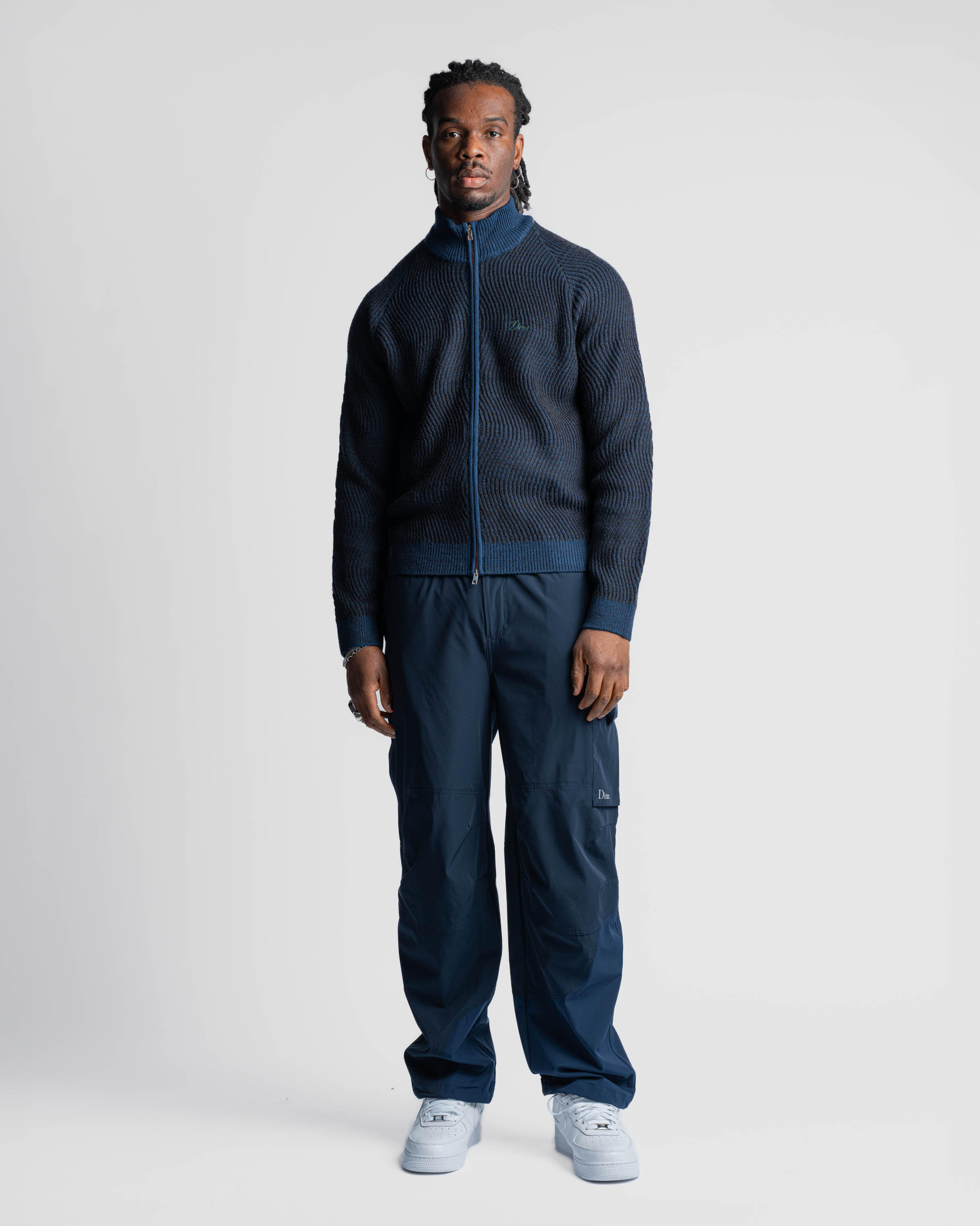 Dime Double Zipper Knit | DIMEHO245NVY | Icse2014Shops STORE